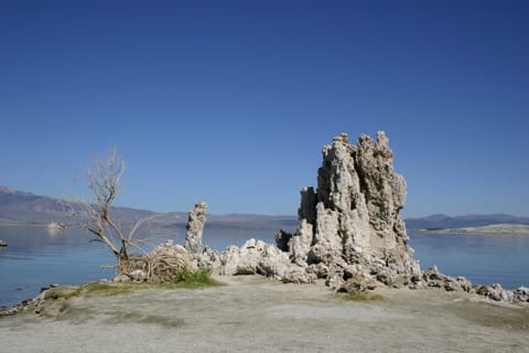 Tufa towers at Mono Lake. 