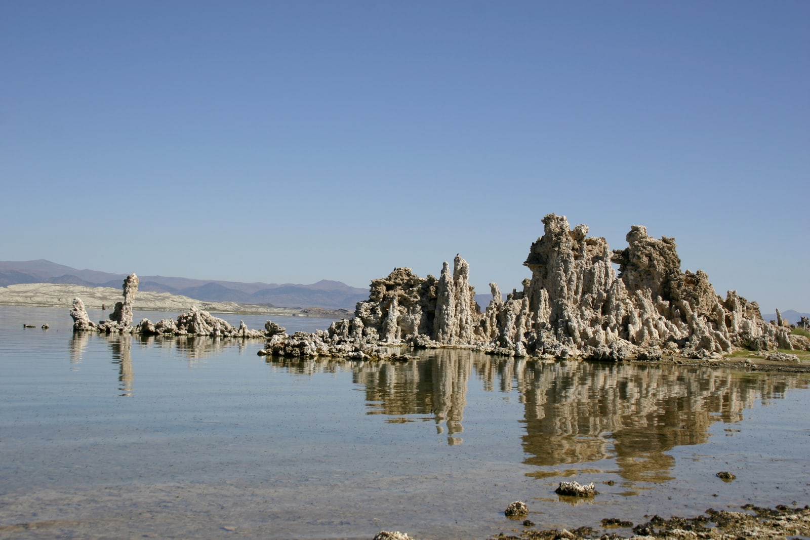 Tufa towers at Mono Lake.