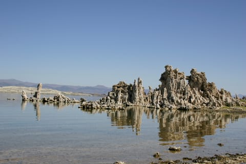 Tufa towers at Mono Lake. 