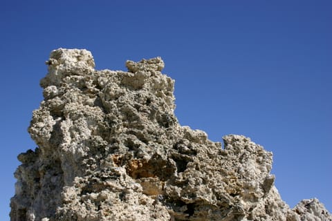 Tufa towers at Mono Lake. 