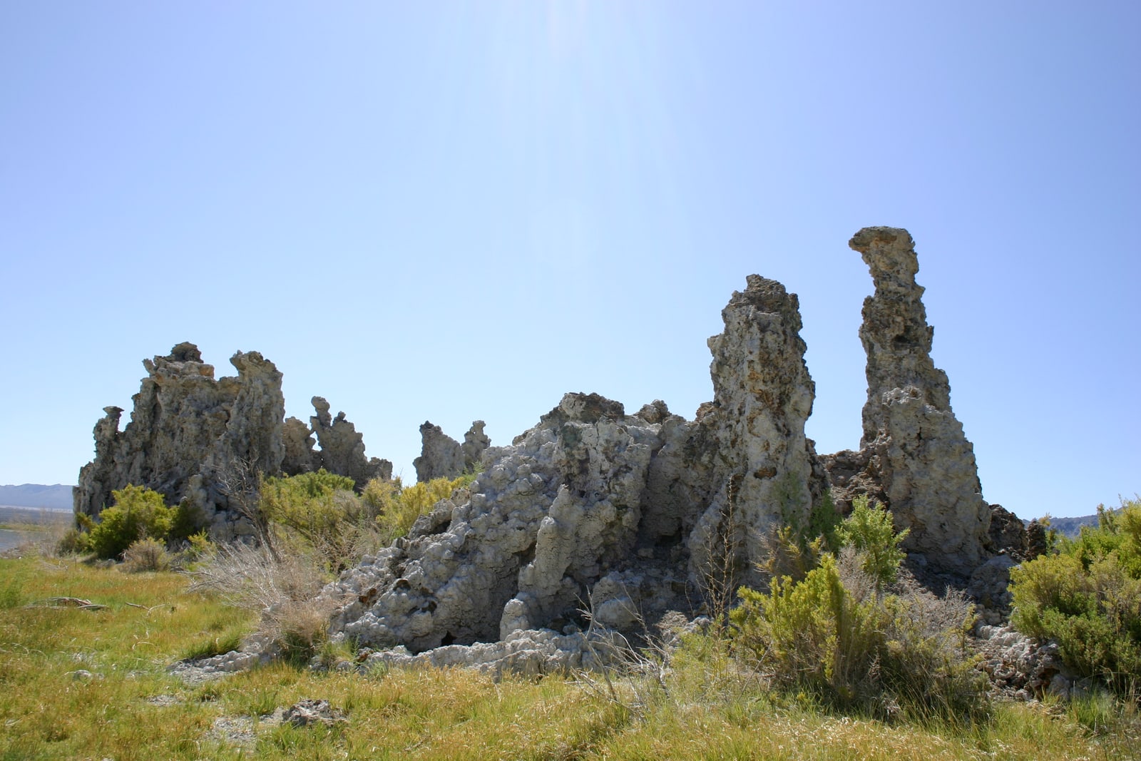 Tufa towers at Mono Lake.