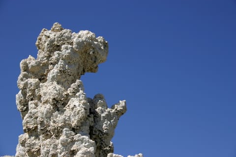 Tufa tower at Mono Lake. 