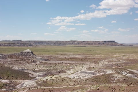 Painted Desert within the Petrified Forest National Park, Arizona. 