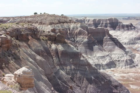 Painted Desert within the Petrified Forest National Park, Arizona. 