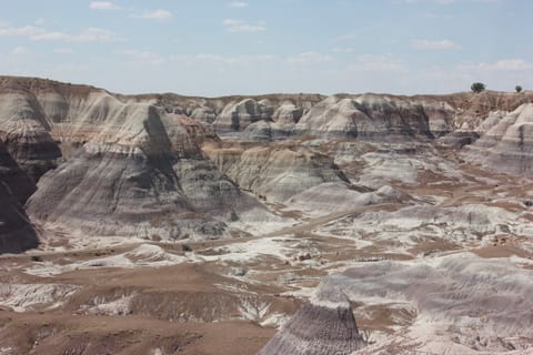 Painted Desert within the Petrified Forest National Park, Arizona. 
