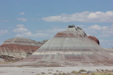 Painted Desert within the Petrified Forest National Park, Arizona. 