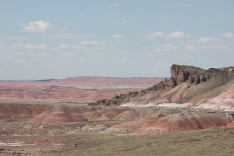 Painted Desert within the Petrified Forest National Park, Arizona. 