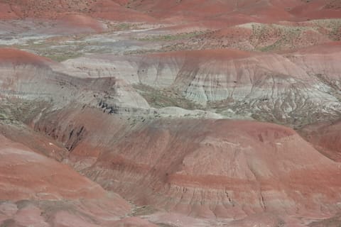 Painted Desert within the Petrified Forest National Park, Arizona.