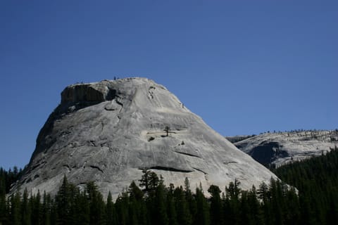 Strange and wonderful geology in the northern part of Yosemite National Park, from Hwy 120. 